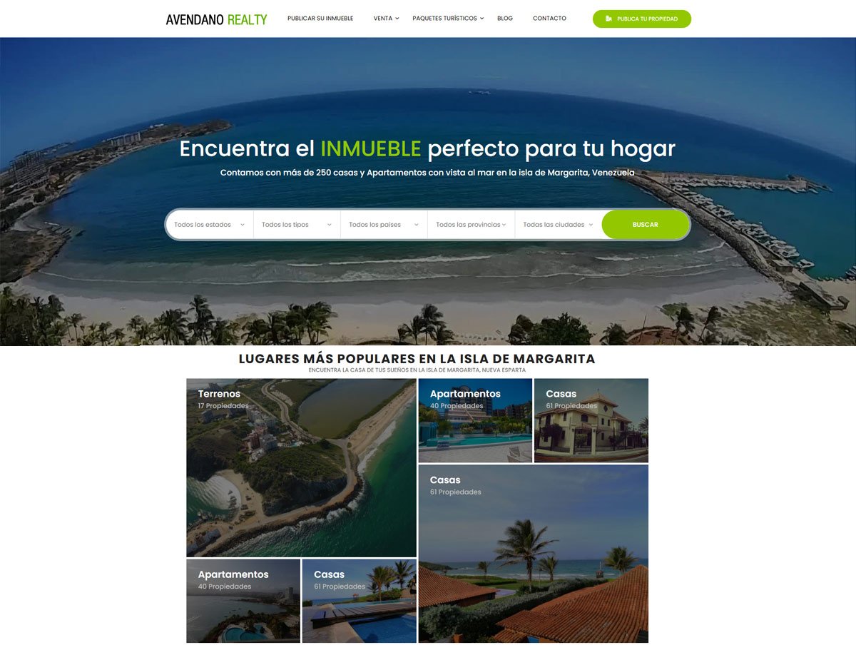 Diseño de Páginas web en Venezuela - Agencia web en Venezuela