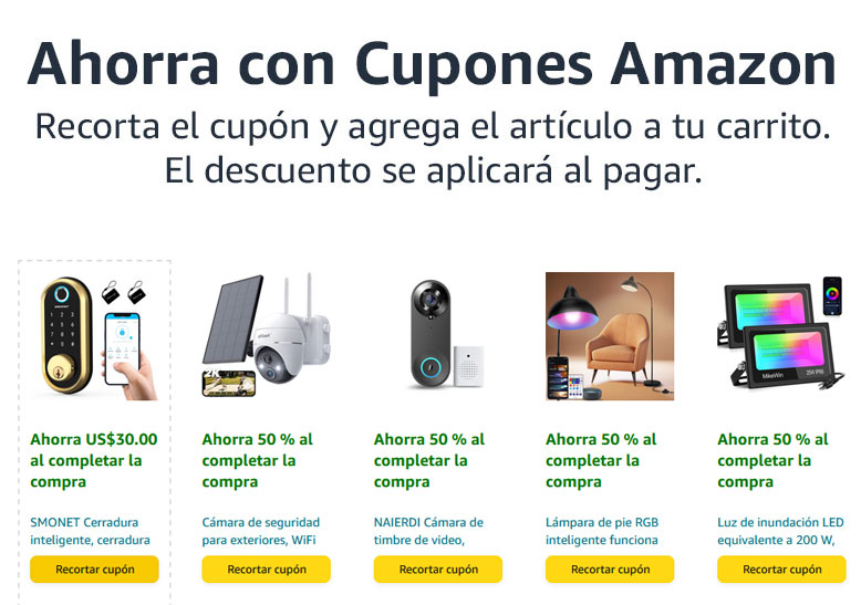 Cupones de amazon