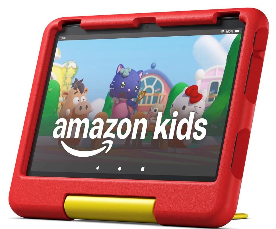 Amazon Fire 10 HD Kids tablet (newest model) ages 3-7 | Bright 10.1" HD screen with included ad-free and exclusive content, robust parental controls, 13-hr battery, 32 GB, Disney Mickey Mouse