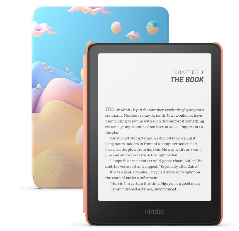 Nuevo Amazon Kindle Paperwhite Kids (16 GB): pantalla antirreflejos más grande de 7"; los niños leen un promedio de más de 1 hora por día con Kindle – Starfish