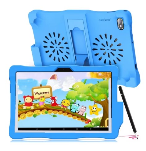Tableta PC Stylus Type-C de 10,1 pulgadas, RAM 3 GB, ROM 32 GB, Android 12, KST102SF T310 de cuatro núcleos, soporte de regalo, funda de silicona con película templada
