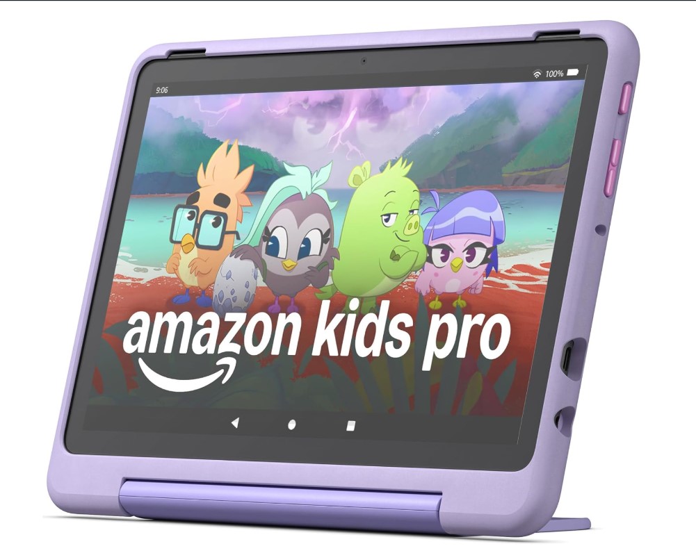 ableta Amazon Fire HD 10 Kids Pro (modelo más reciente) para niños de 6 a 12 años