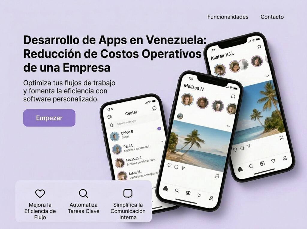 Desarrollo de Apps en Venezuela Reducir Costos operativos de una empresa