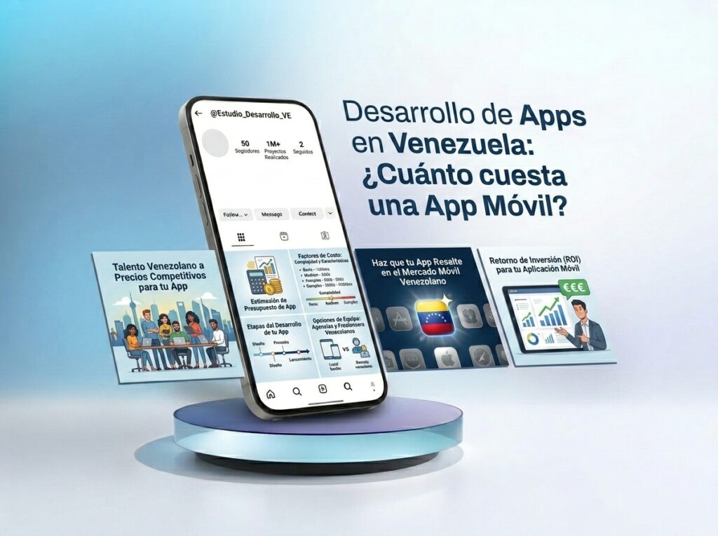 Desarrollo de Apps en Venezuela ¿Cuánto cuesta una app