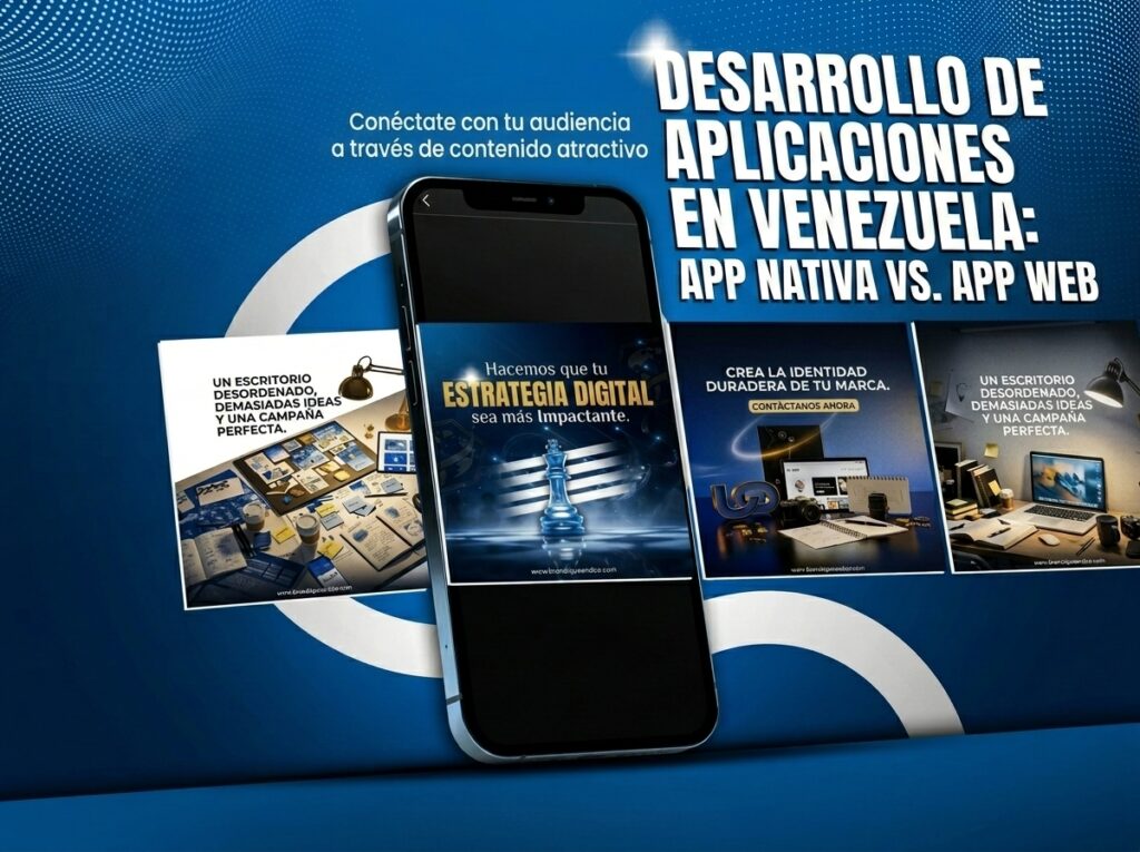 Desarrollo de Apps moviles en Venezuela App nativa vs. App web